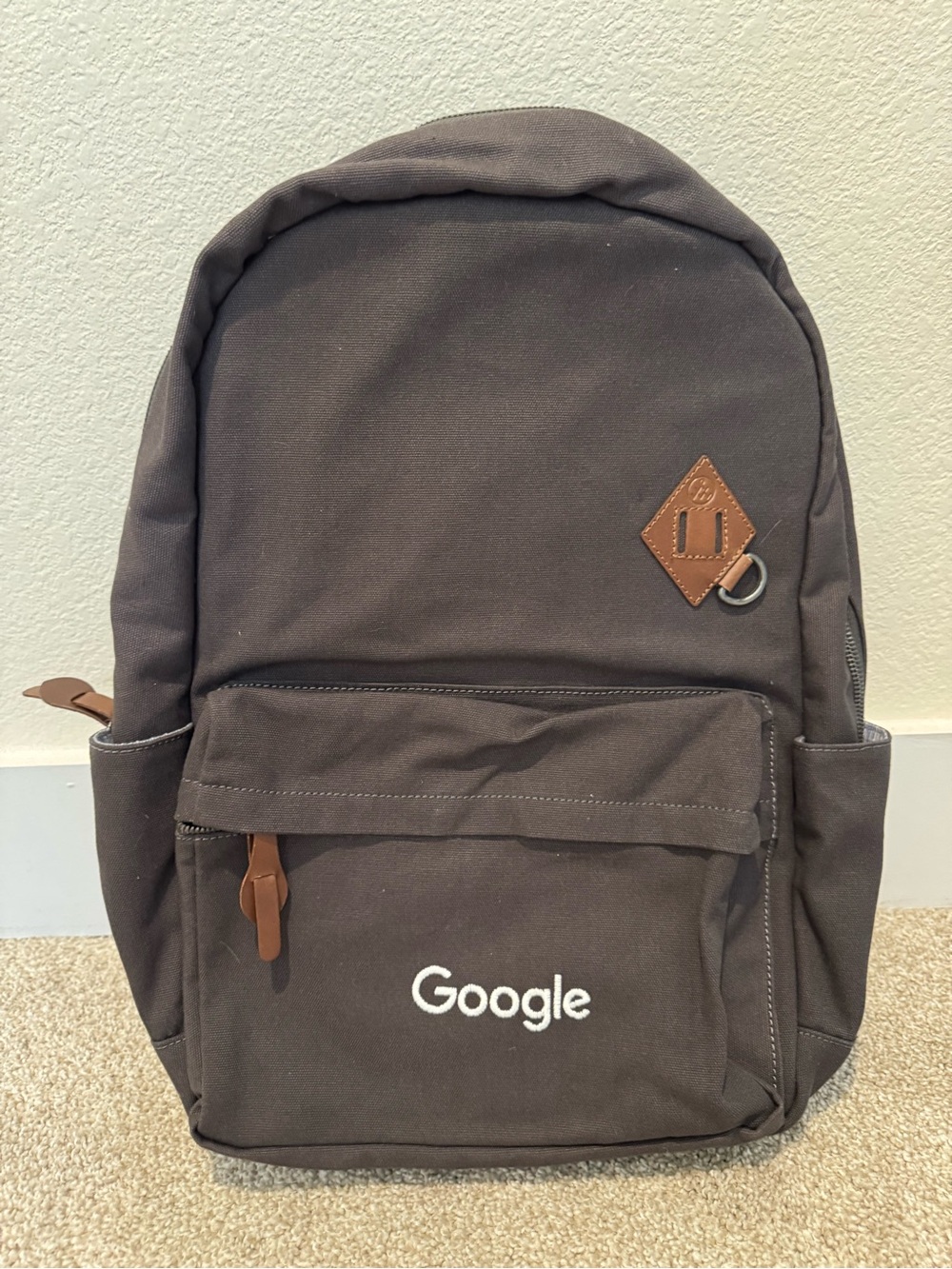 15" Gray Google Backpack